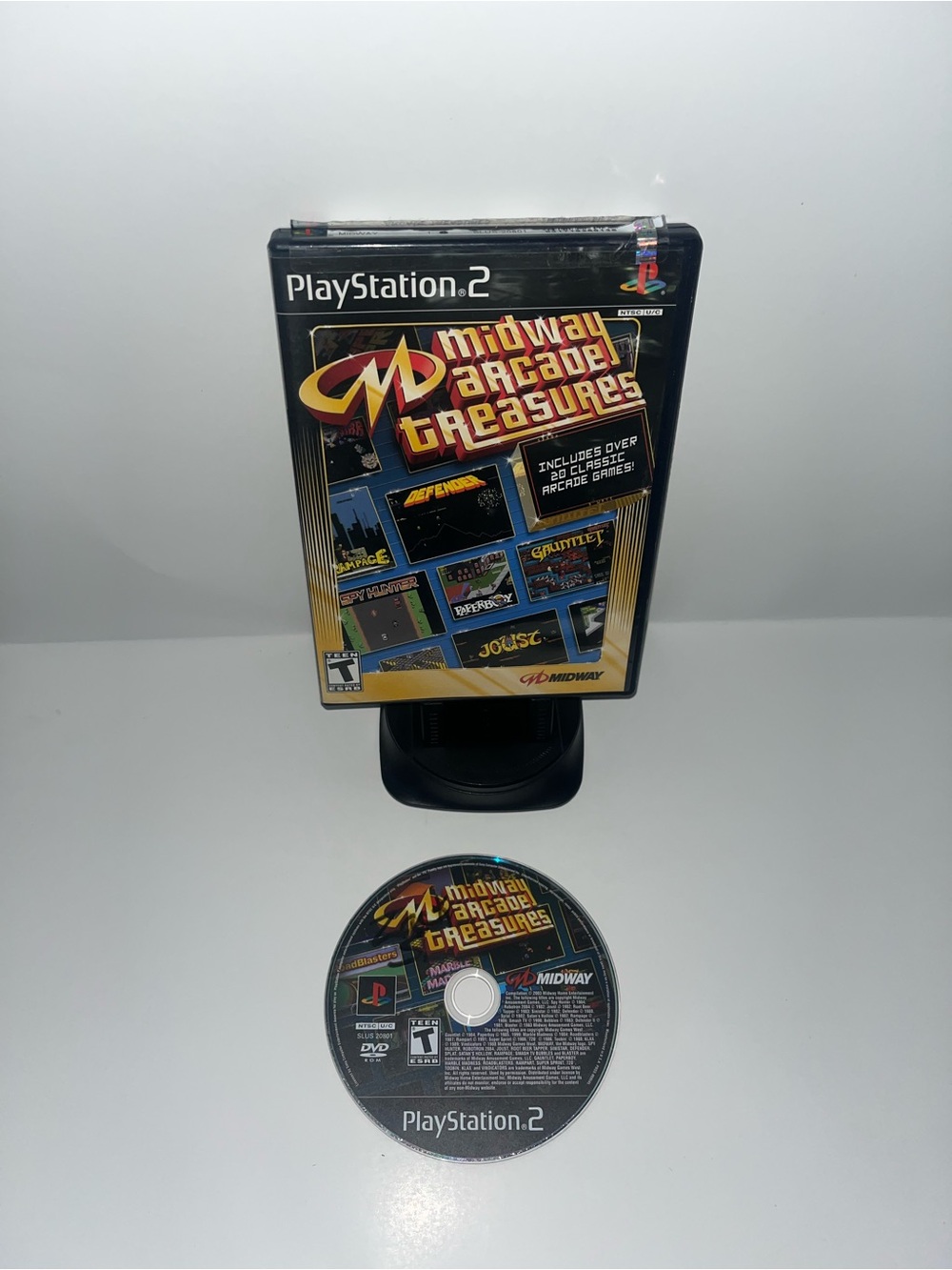 Sony PlayStation 2 Midway Arcade Treasures — Black